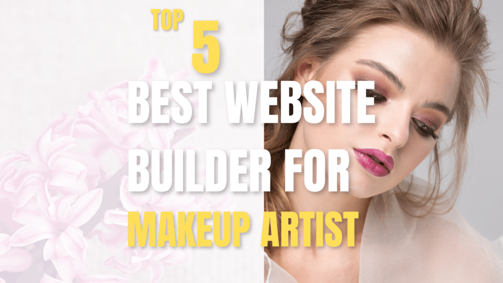 best website builders for makeup artists