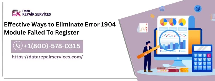 error 1904 module failed to register