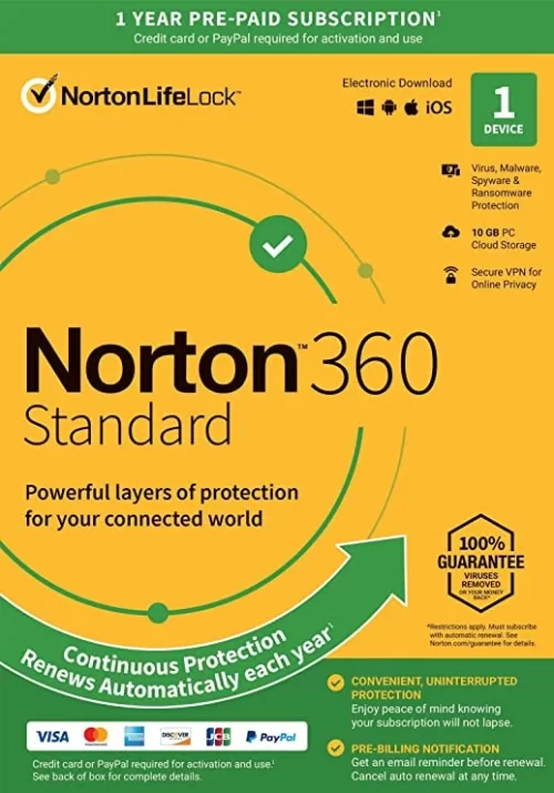 Norton 360 Standard’s top features explained