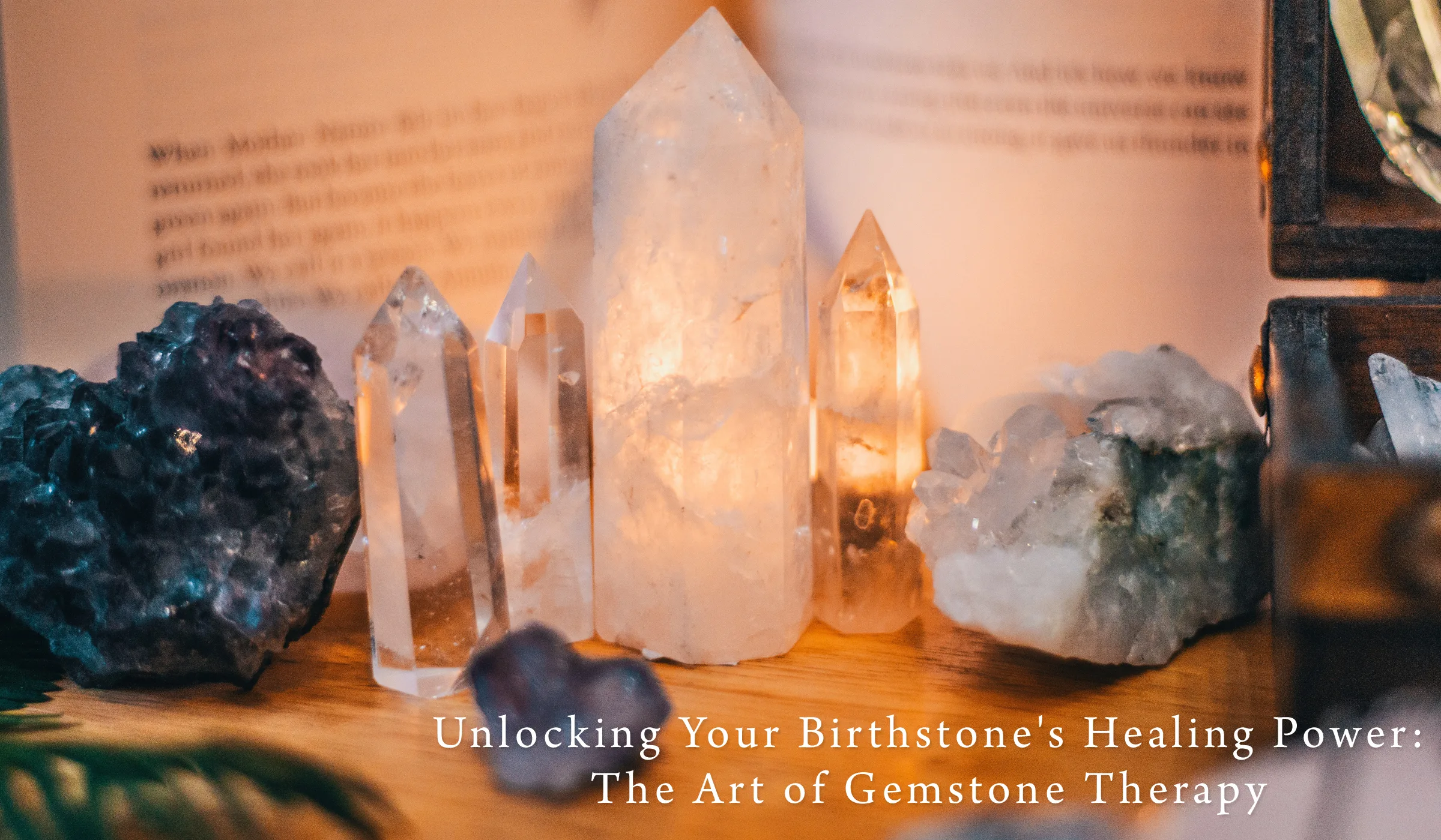 Unlocking Your Birthstone's Healing Power: The Art of Gemstone Therapy