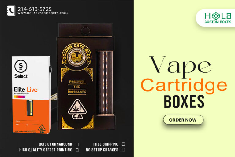 How Custom Vape Cartridge Boxes Can Help In Branding And Marketing