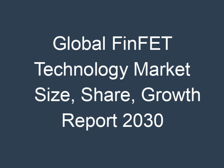 Global FinFET Technology Market Size, Share, Growth Report 2030