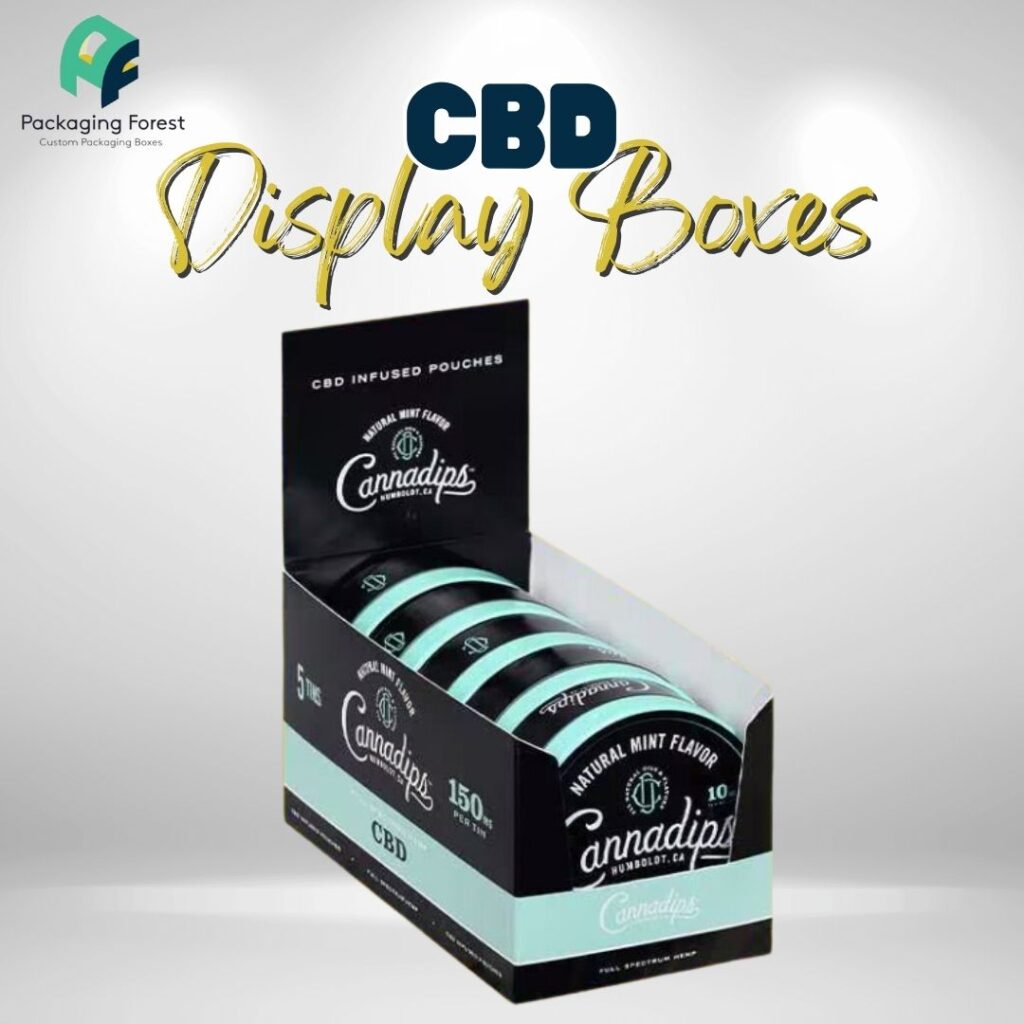 What you can store in CBD display boxes?