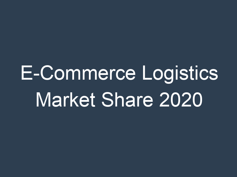 E-Commerce Logistics Market Forecasts to 2030