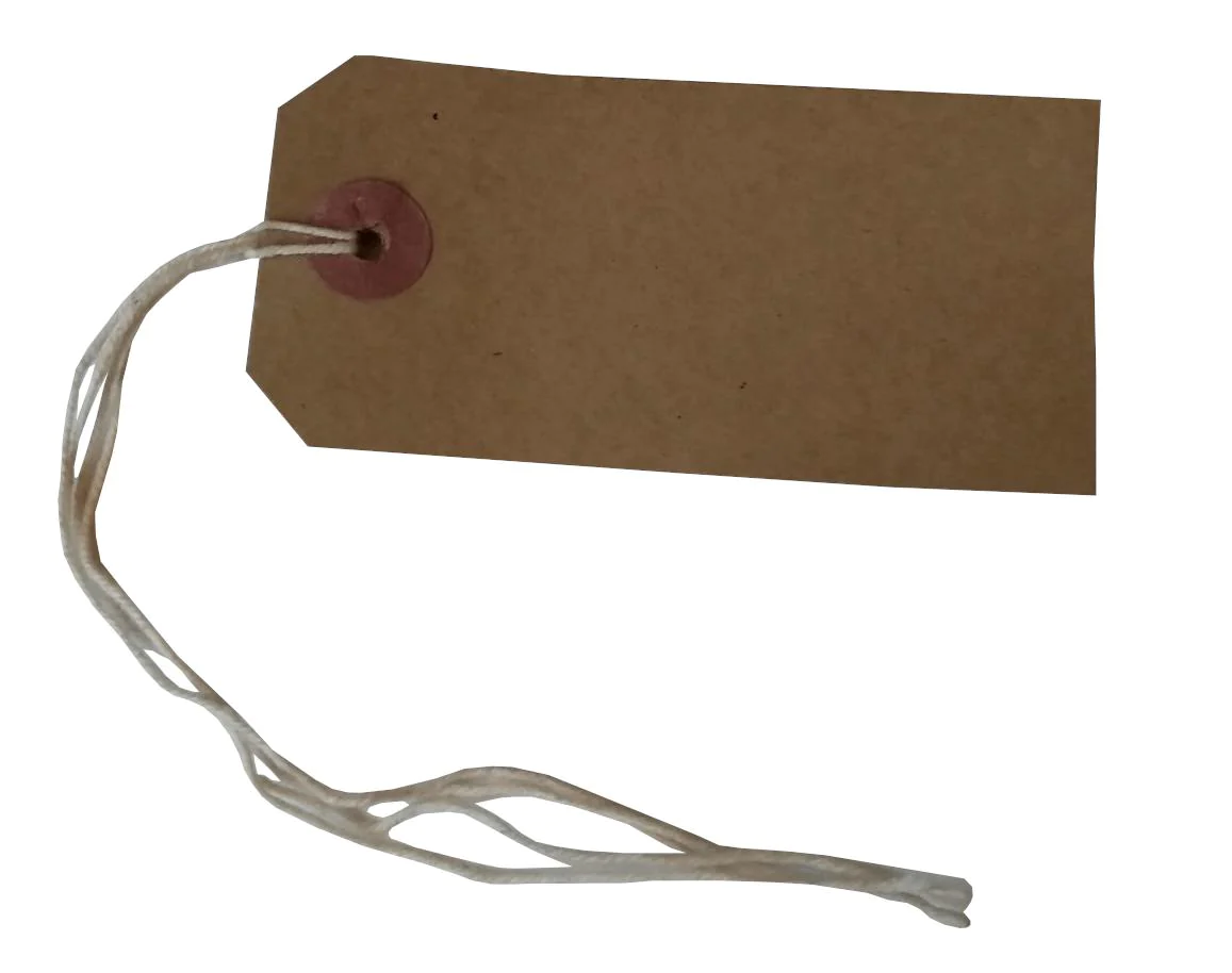 Tags with String Ties