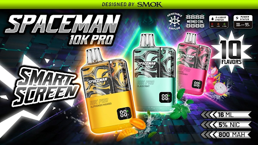 Spaceman 10K Pro Vape Review: Elevate Your Vaping Experience