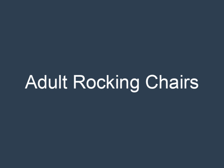 Adult Rocking Chairs