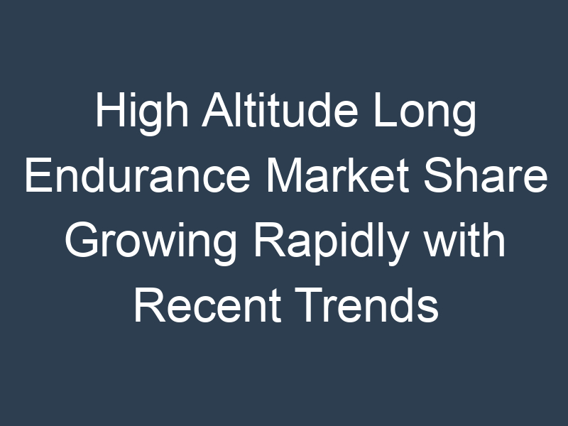 High Altitude Long Endurance Market Share Growing Rapidly with Recent Trends and Outlook 2032